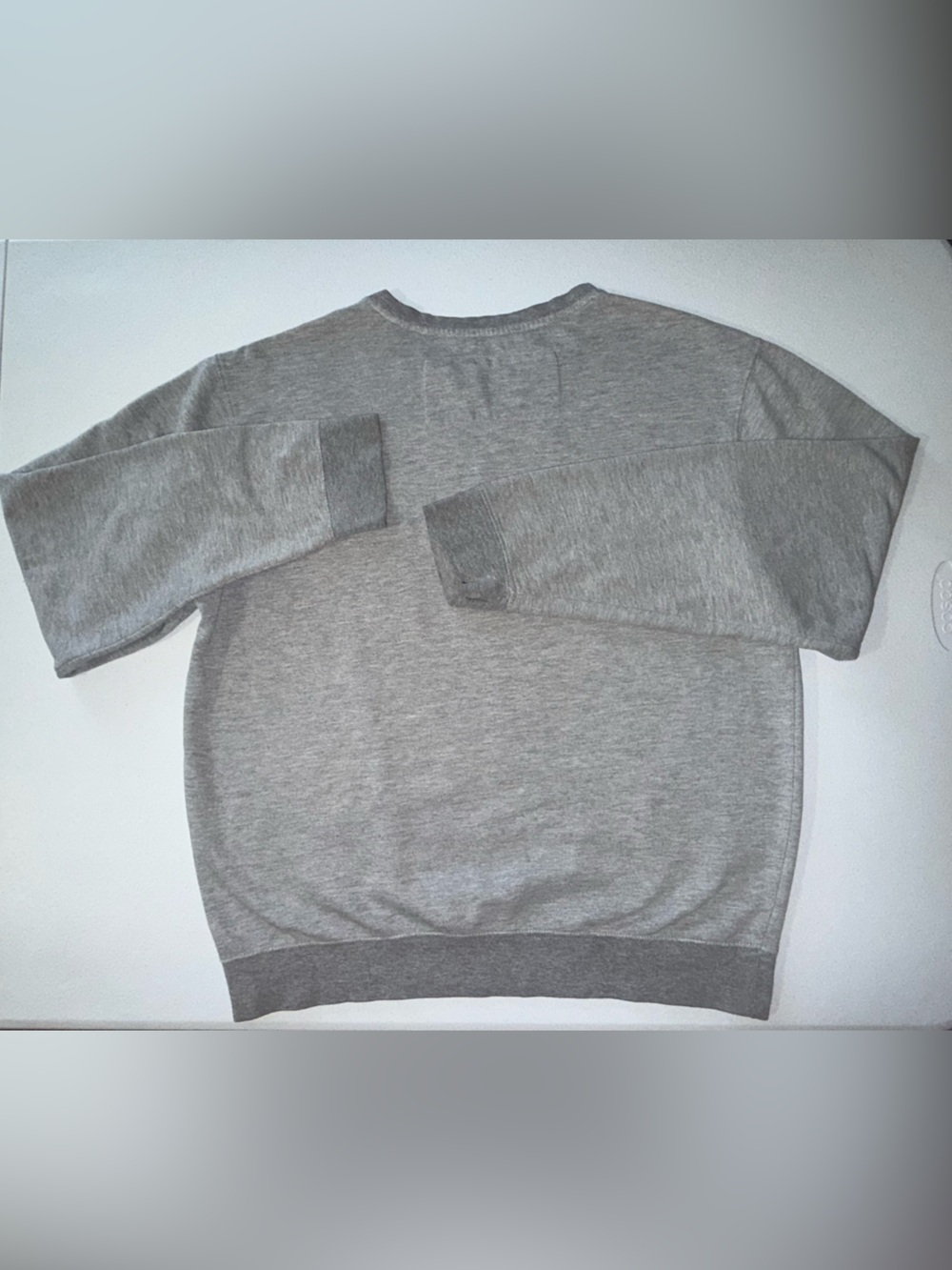 Men’s RVCA Gray Camo VA Logo Crewneck Sweatshirt Size Large - Picture 3 of 9